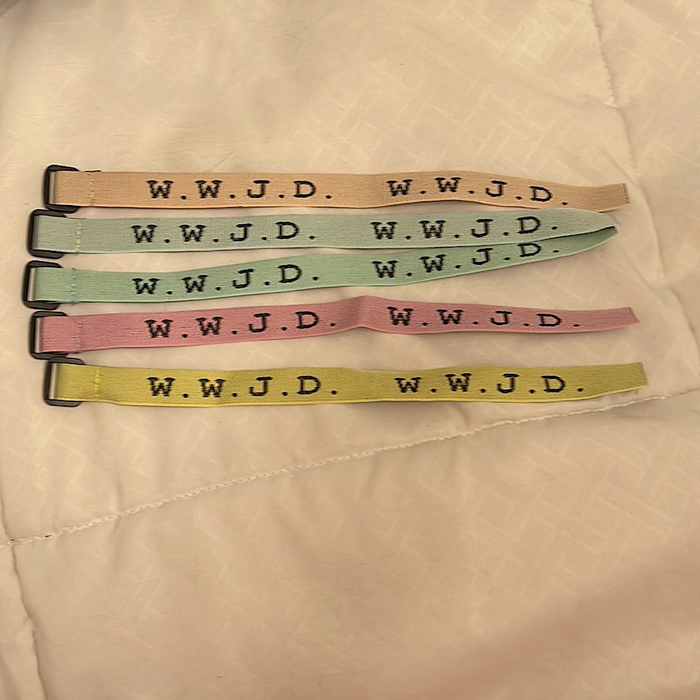 wwjd bracelets (unisex)